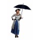 Αποκριάτικη Στολή για Ενήλικες My Other Me Mary Poppins 4 Τεμάχια Γκρι