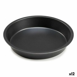 Φόρμα για τον Φούρνο Kinvara CK25410-39 Σκούρο γκρίζο Μέταλλο Ø 28 cm (12 Μονάδες)