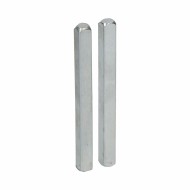 Τετράγωνο για κλειδαριά EDM 85630 CDD01 Χάλυβας 8 x 90 mm (x2)