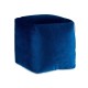 Puff Βελούδο Μπλε 30 x 30 x 30 cm (4 Μονάδες) Puff Βελούδο Μπλε 30 x 30 x 30 cm (4 Μονάδες)