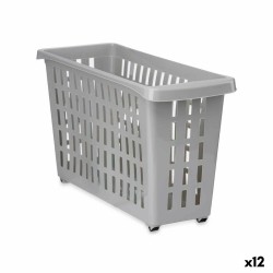 Διοργανωτής γαι τη Ντουλάπα της Kουζίνας Kipit G-327-1 Γκρι 17,5 x 26 x 46 cm Με τροχούς (12 Μονάδες)