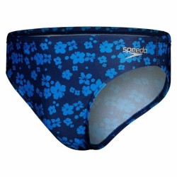 Ανδρικά Μαγιό Speedo Allover Brief Μπλε