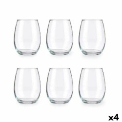 Σετ ποτηριών Pasabahce Amber Διαφανές Γυαλί 350 ml (4 Μονάδες)