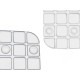 Αντιολισθητικό χαλί ντους Berilo Διαφανές PVC 6 x 38 x 6 cm 67,7 x 38,5 x 0,7 cm 38,6 x 45 x 6 cm Εικόνες (x6) Αντιολισθητικό χαλί ντους Berilo Διαφανές PVC 6 x 38 x 6 cm 67,7 x 38,5 x 0,7 cm 38,6 x 45 x 6 cm Εικόνες (x6)