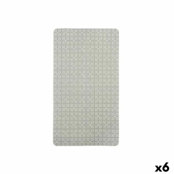 Αντιολισθητικό χαλί ντους Berilo BM509 - 311 Γκρι PVC 67,7 x 38,5 x 0,7 cm Εικόνες (x6)