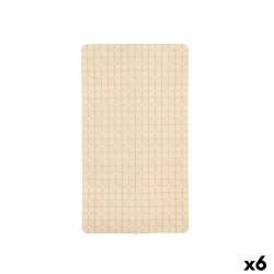 Αντιολισθητικό χαλί ντους Berilo BM509 - 312 Μπεζ PVC 67,7 x 38,5 x 0,7 cm Εικόνες (x6)