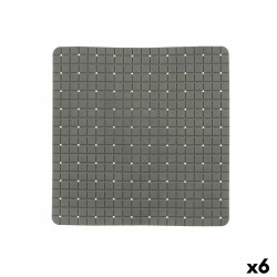 Αντιολισθητικό χαλί ντους Berilo BM509S -315 Γκρι PVC 50,3 x 50,3 x 0,7 cm Εικόνες (x6)