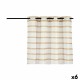 Κουρτίνα Gift Decor Καφέ 140 x 0,1 x 260 cm Ρίγες (x6) Κουρτίνα Gift Decor Καφέ 140 x 0,1 x 260 cm Ρίγες (x6)