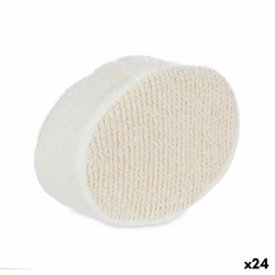 Σφουγγάρι Σώματος Berilo B7081-8 Λευκό Μπεζ 15 x 5 x 10 cm (24 Μονάδες)