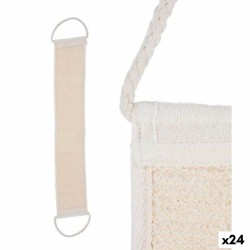 Σφουγγάρι Σώματος Berilo B7081-16 Λευκό Μπεζ 20 x 2,5 x 9,5 cm Με λαβές (24 Μονάδες)