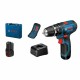 Τρυπάνι σφύρας BOSCH GSB 12V-15 Professional 12 V (Δωρεάν Μεταφορικά)