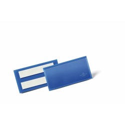 Κολλητικές ετικέτες Durable 175907 Σκούρο μπλε Μέταλλο Πλαστική ύλη (50 Μονάδες) (Ανακαινισμenα A+)