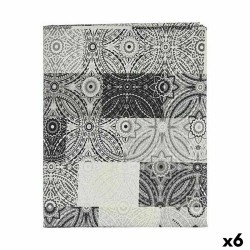 Τραπεζομάντηλο Kinvara AZULEJO-G Γκρι Καμβά 140 x 180 cm Ανθεκτικό στους λεκέδες Πλακάκι (x6)