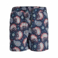Ανδρικά Μαγιό Jack & Jones JPSTFIJI JJSWIM PAISLEY 12234512 Μπλε