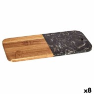 Πίνακας κοπής Kinvara 78375 Μαύρο 18 x 1,5 x 38 cm (8 Μονάδες)