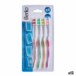 Οδοντόβουρτσα Berilo AR1410003 Κίτρινο Μπλε Κόκκινο Πράσινο (12 Μονάδες)