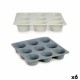 Καλούπια για Muffins Kinvara HH421 Ανοιχτό Γκρι Σκούρο γκρίζο 22 x 3 x 22 cm Μάφιν (x6) Καλούπια για Muffins Kinvara HH421 Ανοιχτό Γκρι Σκούρο γκρίζο 22 x 3 x 22 cm Μάφιν (x6)