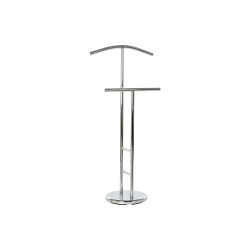 Καλόγερος για Κουστούμι DKD Home Decor Ασημί Μέταλλο 48 x 28 x 106 cm