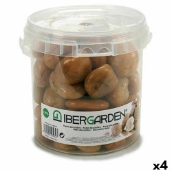 Διακοσμητικές Πέτρες Ibergarden 3BRG Καφέ Μεγάλο 3 Kg (4 Μονάδες)