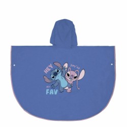 Αδιάβροχο με Κουκούλα Stitch Μπλε
