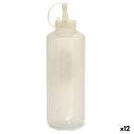 Δοχείο για Σάλτσες Διαφανές Πλαστική ύλη 1 L (12 Μονάδες)