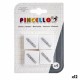 Σετ Γόμες Pincello 486 Λευκό (12 Μονάδες) Σετ Γόμες Pincello 486 Λευκό (12 Μονάδες)
