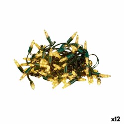 Γιρλάντα Φωτισμού LED Κίτρινο 900 x 10 x 2 cm (12 Μονάδες)