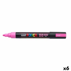 Μαρκαδόρο POSCA PC-5M Ροζ (x6)