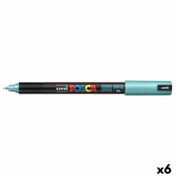 Μαρκαδόρος POSCA PC-1MR Μεταλλικό Πράσινο (x6)