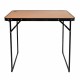 Πτυσσομενο τραπεζακι Aktive Bamboo 80 x 67 x 60 cm Κάμπινγκ