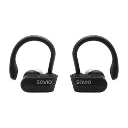 Ακουστικά in Ear Bluetooth Savio TWS-03 Μαύρο Γραφίτης