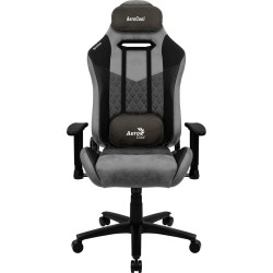 Καρέκλα Παιχνιδιού Aerocool DUKE AeroSuede 180º Μαύρο Γκρι