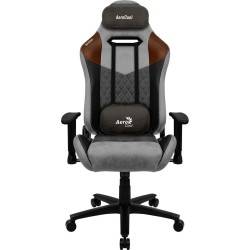 Καρέκλα Παιχνιδιού Aerocool DUKE AeroSuede 180º Μαύρο Γκρι