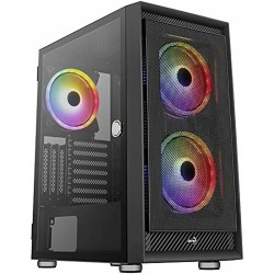 Κουτί Μέσος Πύργος ATX Aerocool PGS Graphite-G-BK-v2 FRGB Μαύρο