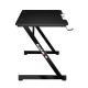 Γραφείο Gaming Huzaro Hero 2.5 Μαύρο Αλουμίνιο 120 x 60 cm Γραφείο Gaming Huzaro Hero 2.5 Μαύρο Αλουμίνιο 120 x 60 cm