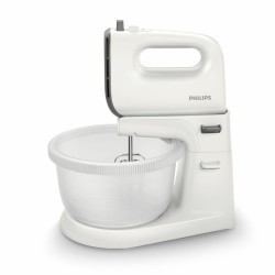 μίξερ-ζυμωτήριο με μπολ Philips HR3745/00 3 L Λευκό Γκρι 450 W 3 L
