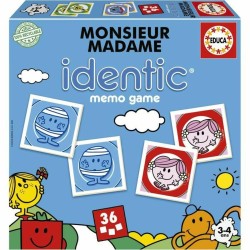 Εκπαιδευτικό παιχνίδι Educa Monsieur Madame Identic (FR) (Δωρεάν Μεταφορικά)