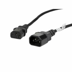 ΚαλώδιοΤροφοδοσίας Lanberg CA-C13E-11CC-0018-BK Μαύρο 1,8 m