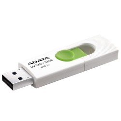 Στικάκι USB Adata UV320 32 GB Λευκό/Πράσινο
