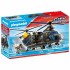 Σετ παιχνιδιών Playmobil Police Plane City Action Πλαστική ύλη (Δωρεάν Μεταφορικά)