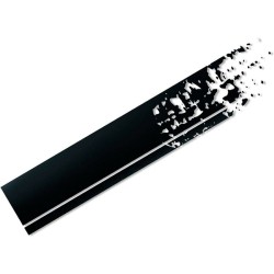 Αυτοκόλλητο Αυτοκινήτου Foliatec FO33911 Μαύρο x2