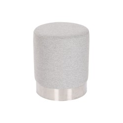 Υποπόδια Home ESPRIT Γκρι Ασημί 35 x 35 x 42 cm