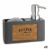 Διανομέας Σαπουνιού 2 σε 1 για Νεροχύτη Kinvara B5625B-A Πολυρεσσίνη 15 x 13 x 6 cm (12 Μονάδες)