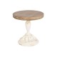 Βοηθητικό Τραπέζι Home ESPRIT Λευκό Φυσικό Έλατο 55 x 55 x 57 cm Βοηθητικό Τραπέζι Home ESPRIT Λευκό Φυσικό Έλατο 55 x 55 x 57 cm