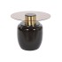 Βοηθητικό Τραπέζι DKD Home Decor Μαύρο Χρυσό Μέταλλο Κρυστάλλινο 59 x 59 x 46 cm