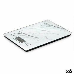 ζυγαριά κουζίνας Kinvara EKS-022 5KG Λευκό 5 kg Μάρμαρο (x6)