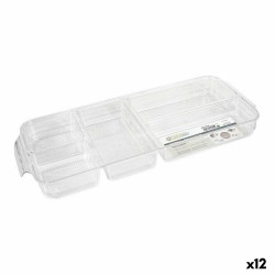 Δίσκος με Χωρίσματα Confortime πολυστερίνη 45 x 18 x 4,7 cm 12 Μονάδες (45 x 18 x 4,7 cm)