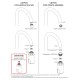 Βρύση EDM 01119 Αυτόματο Μπαταρία Βρύση EDM 01119 Αυτόματο Μπαταρία