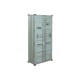 Μπουκαλοθήκη Home ESPRIT Τυρκουάζ Μέταλλο Ξύλο MDF 76,5 x 39,5 x 157,5 cm Μπουκαλοθήκη Home ESPRIT Τυρκουάζ Μέταλλο Ξύλο MDF 76,5 x 39,5 x 157,5 cm
