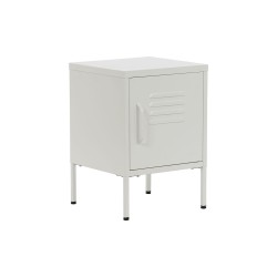Κομοδίνο Home ESPRIT Λευκό Μέταλλο 35 x 35 x 51 cm